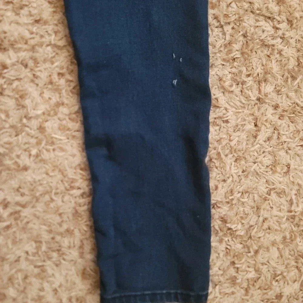 2 OshKosh B'gosh Jeggings Girls Size 8 Blue Denim Elastic Waist Stretch Pants